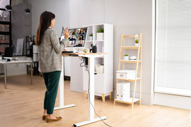 Adjustable Height Workstation